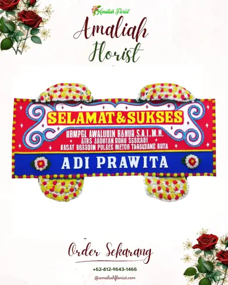 Papan Bunga Ucapan Selamat Cintamekar